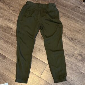 RW& Co Olive Green loose dress Pants